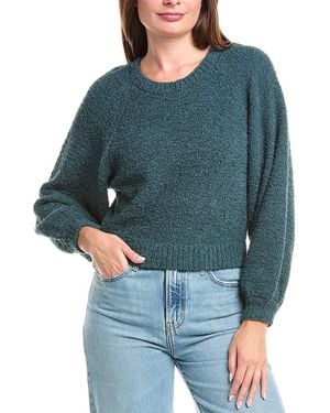 Saltwater Luxe Fuzzy Sweater - Blue