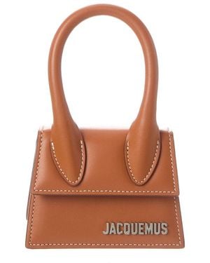 Jacquemus Le Chiquito Mini Leather Shoulder Bag - Brown