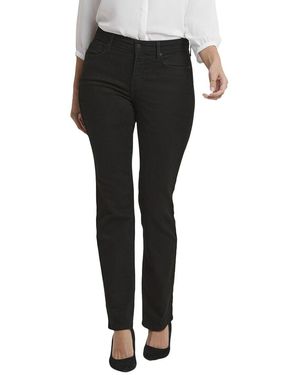 NYDJ Marilyn Straight Jean - Black