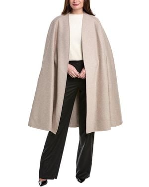 Michael Kors Wool Cape Coat - Natural