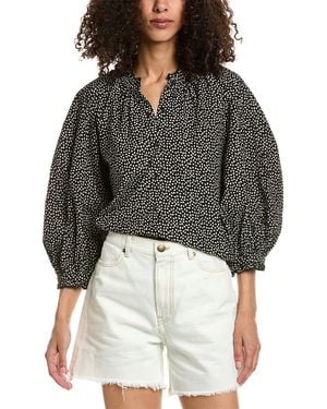 The Great The Boutonniere Top - Gray