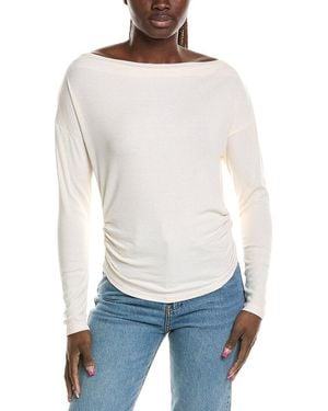 Michael Stars Deanna Off Shoulder Top - White