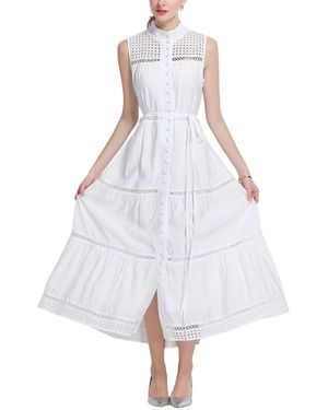 Kaimilan Midi Dress - White