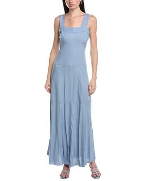Vince Camuto Panelled Tank Dress - Blue