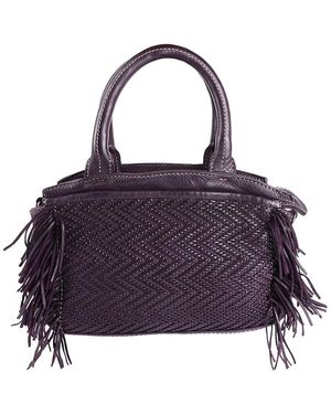 Latico Grace Leather Crossbody - Purple