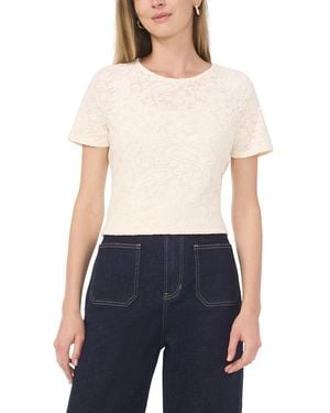 Vince Camuto Knit T-Shirt - Blue