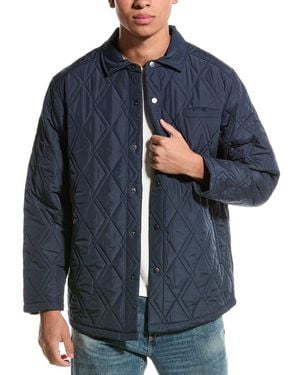 RAFFI Quilted Barn Jacket - Blue