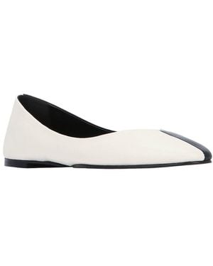 Jacquemus Leather Ballet Flat - White