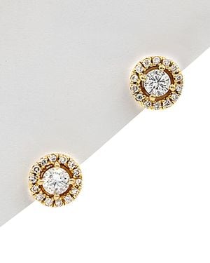 Diana M. Jewels Fine Jewellery 18k 0.56 Ct. Tw. Diamond Studs - Metallic