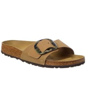 Birkenstock Madrid Big Buckle Narrow Leather Sandal - Brown