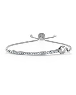 Sabrina Designs 14K 0.51 Ct. Tw. Diamond Bar Bracelet - White