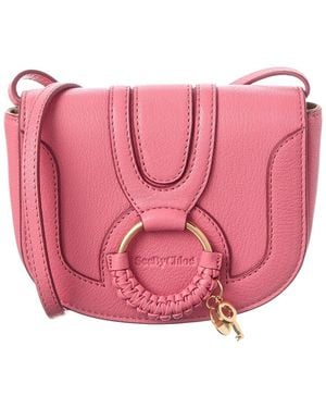 See By Chloé Leather Shoulder Bag - Pink