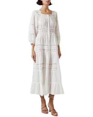 Linda Charm Maxi Dress - White