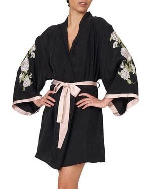 Rya Collection Magnolia Cover-Up - Black