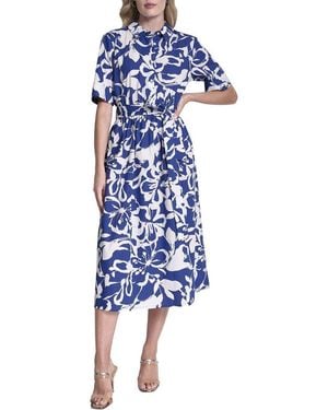 DKNY Shirt Dress - Blue