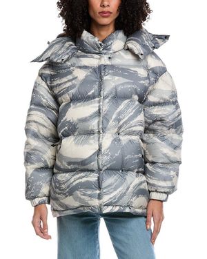 Moncler 4 Hyke Galenstockis Print Jacket - Grey