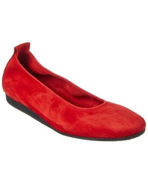 Arche Laius Suede Flat - Red