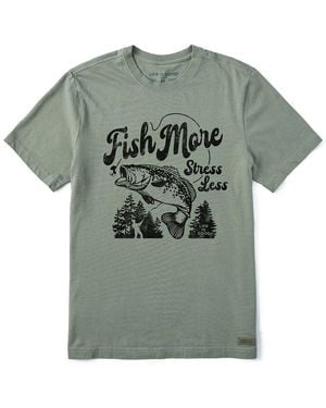 Life Is Good. Crusher T-Shirt - Green