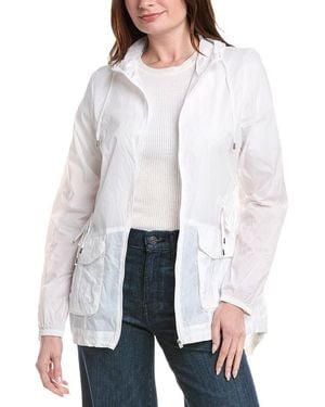 Sam Edelman Transparent Anorak - White