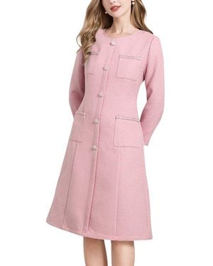 LEBRIN ATELIER Midi Dress - Pink