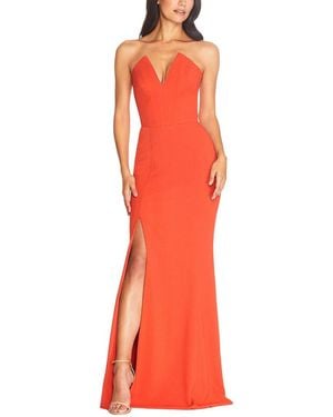 Dress the Population Fernanda Maxi Dress - Red