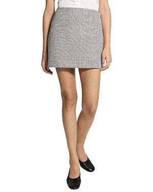 Theory Tweed Skirt - Grey