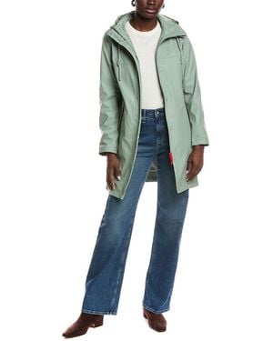HUNTER Rubberized Rain Jacket - Green