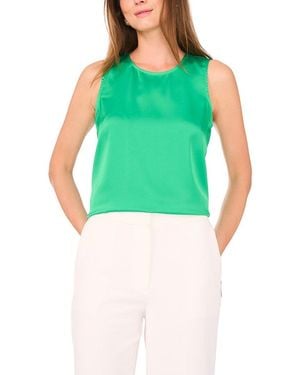 Vince Camuto Sleeveless Blouse - Green