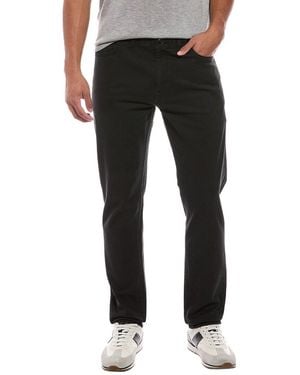 Isaia Slim Straight 5-Pocket Pant - Black