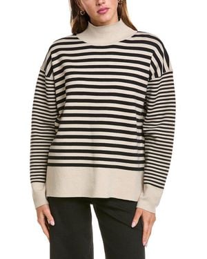Fate Stripe Jumper - Black