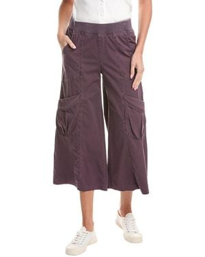 XCVI Faulkner Crop Pant - Purple