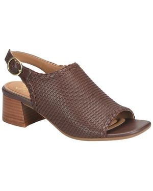 Söfft Lois Leather Heeled Sandal - Brown