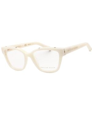 Philipp Plein Vpp034S 53Mm Optical Frames - White