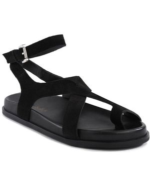 Seychelles Fritz Leather Sandal - Black