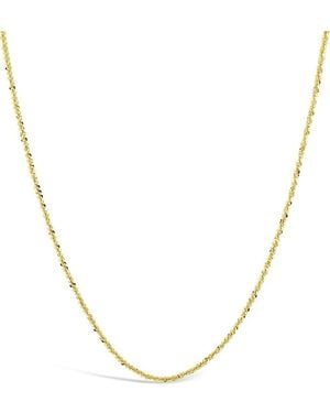 Sterling Forever 14K Plated Rolo Chain Necklace - Metallic