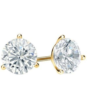Diana M. Jewels Diana M. Fine Jewelry 14K 5.00 Ct. Tw. Lab-Grown Diamond Studs - Metallic