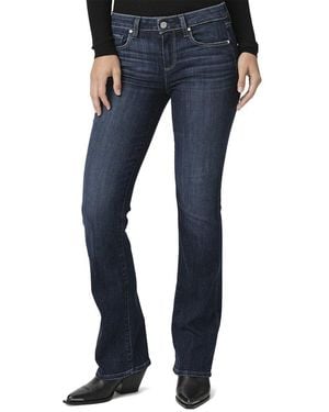 PAIGE Manhattan Bootcut Shipwreck Jean - Blue
