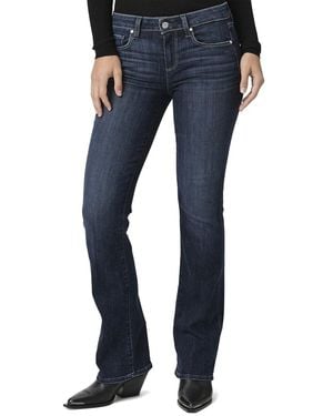 PAIGE Manhattan Bootcut Shipwreck Jean - Blue