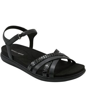Easy Spirit Dottle Sandal - Black
