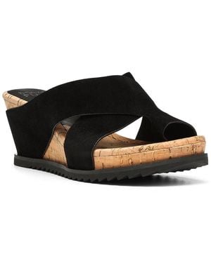 Donald J Pliner Sisu Leather Sandal - Black