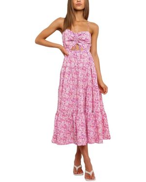 LEON GORI Midi Dress - Pink