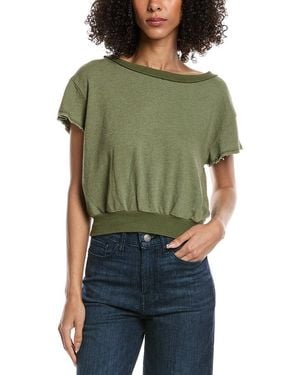 Project Social T Zaya Textured Crewneck T-Shirt - Green