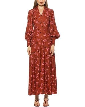 Alexia Admor Kate A-Line Dress - Red