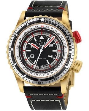 Gv2 Contasecondi Watch - Black