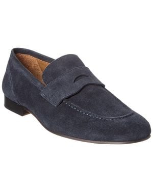 Bruno Magli Nathan Suede Loafer - Blue