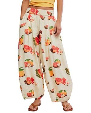 Free People Moonflower Ballon Relaxed Fit Pant - Multicolour