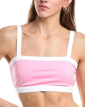 Beach Riot Indy Bandeau Sports Bra - Pink