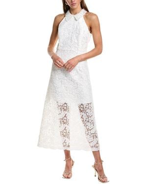 Endless Rose Lace Halter Maxi Dress - White