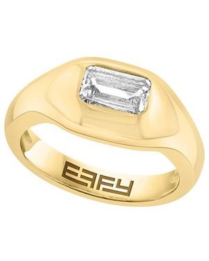 Effy Fine Jewelry 14K 1.96 Ct. Tw. Lab-Grown Diamond Ring - Metallic