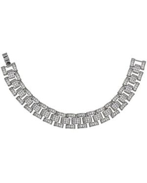 Eye Candy LA Cz Chain Bracelet - Metallic